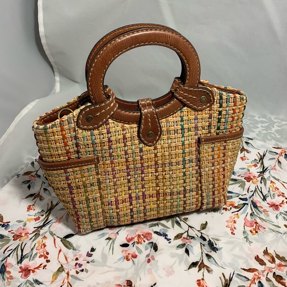 Fossil Handbags - Fossil woven handbag